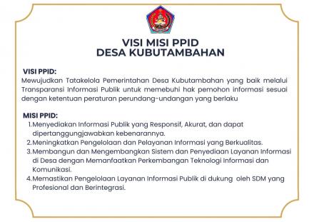 PPID DESA KUBUTAMBAHAN